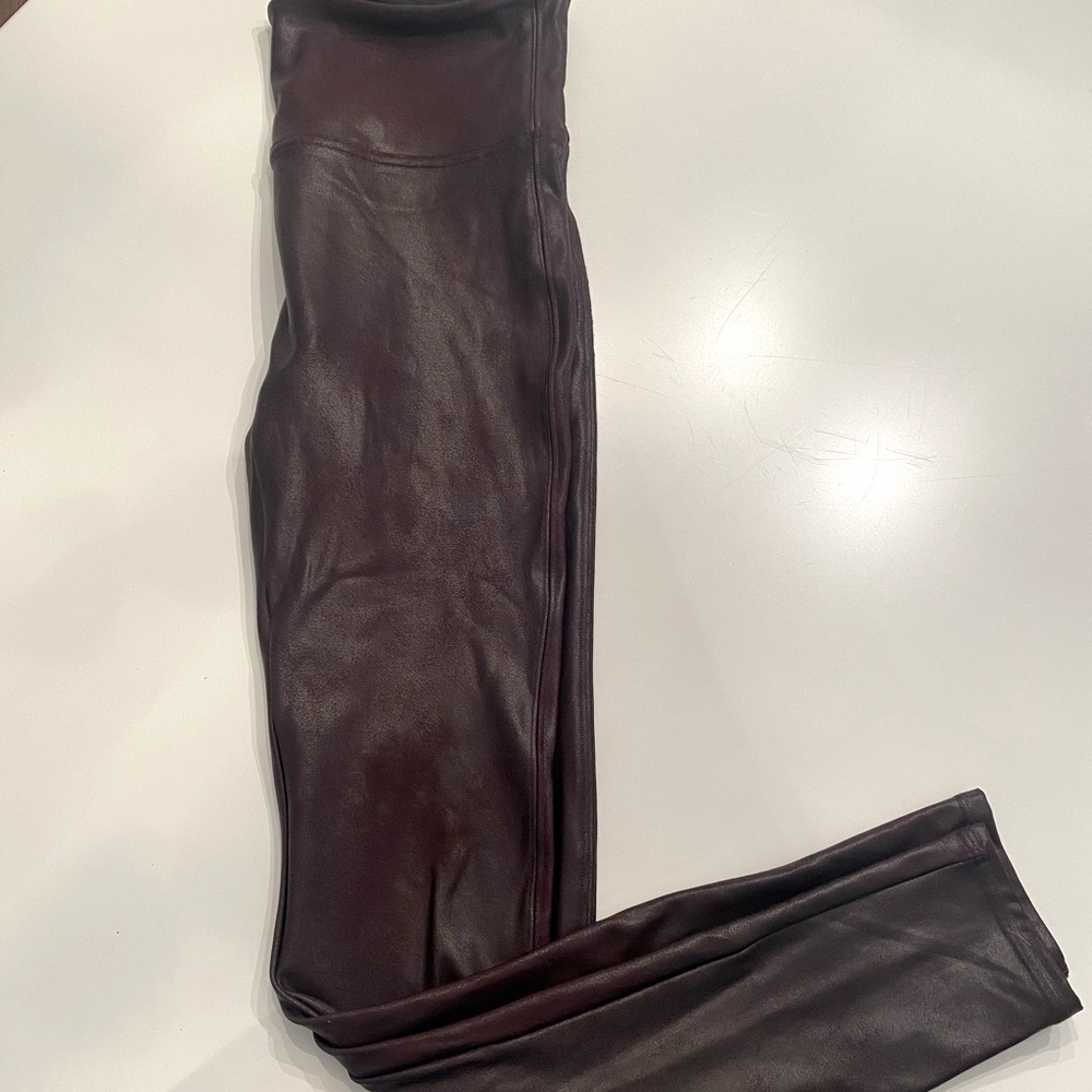 Spanx Faux Leather Leggings